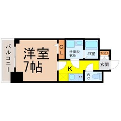 エスリード名古屋ＳＴＡＴＩＯＮ　ＷＥＳＴの物件間取画像